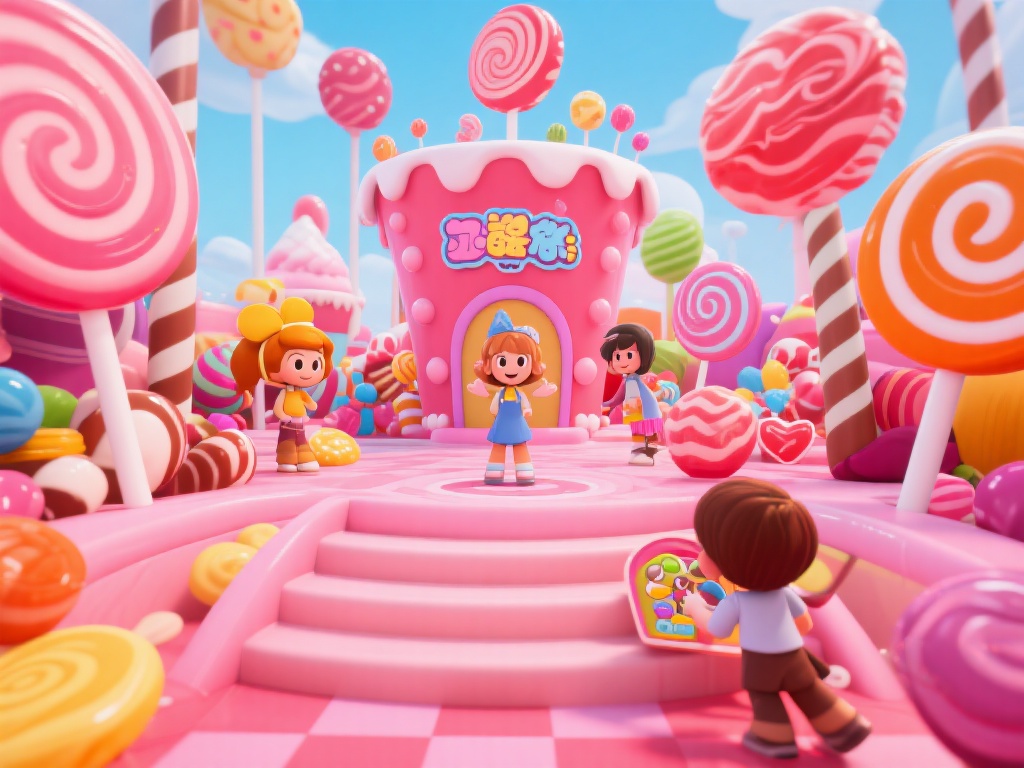 糖果主题不仅丰富了视觉效果，更调动了玩家的探索兴趣