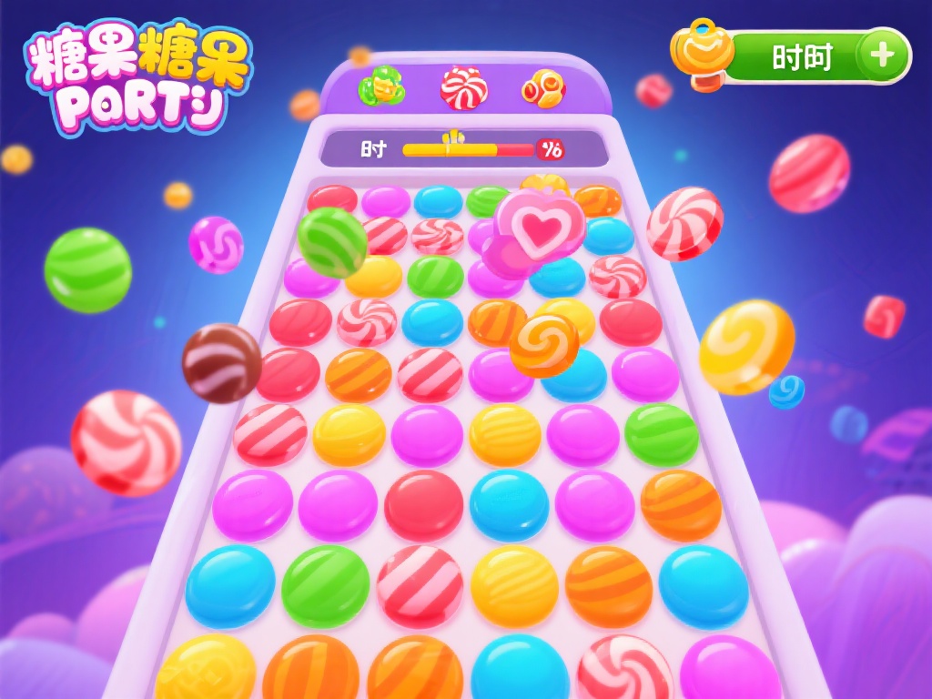 糖果派对单机版:欢乐趣味休闲游戏大冒险 糖果派对单机版的最大魅力在于其实用的单机模式和简单