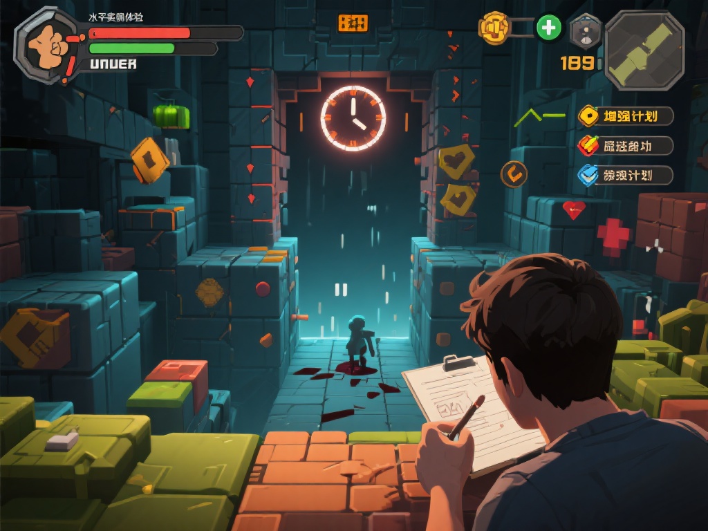 以一个玩家的实际体验为例，某水平较高的关卡设置了严