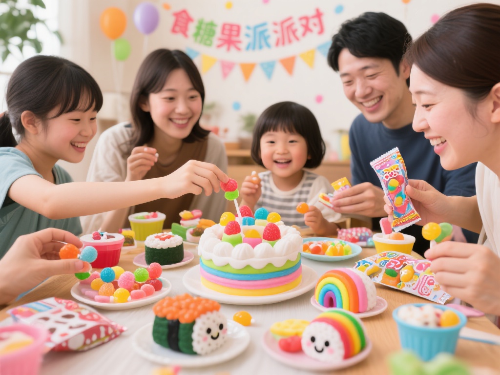 日本食玩糖果派对:创意美食趣玩全揭秘 食玩糖果派对:创意又有趣的美食
“派对”是一个让
