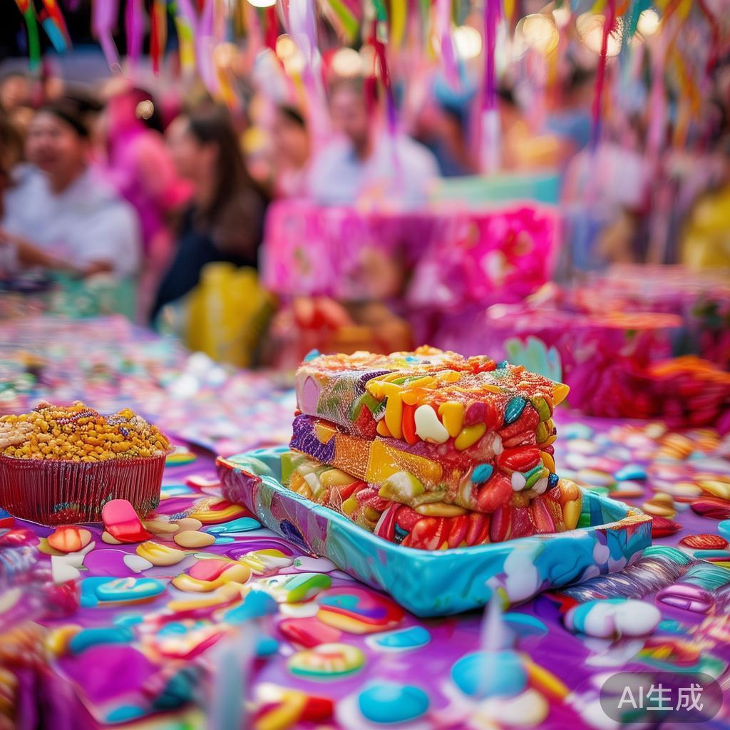 糖果派对辉煌国际盛大盛宴,精彩纷呈尽享缤纷盛景 此类盛会不仅仅是视觉的盛宴,更融合了丰富多彩的互动