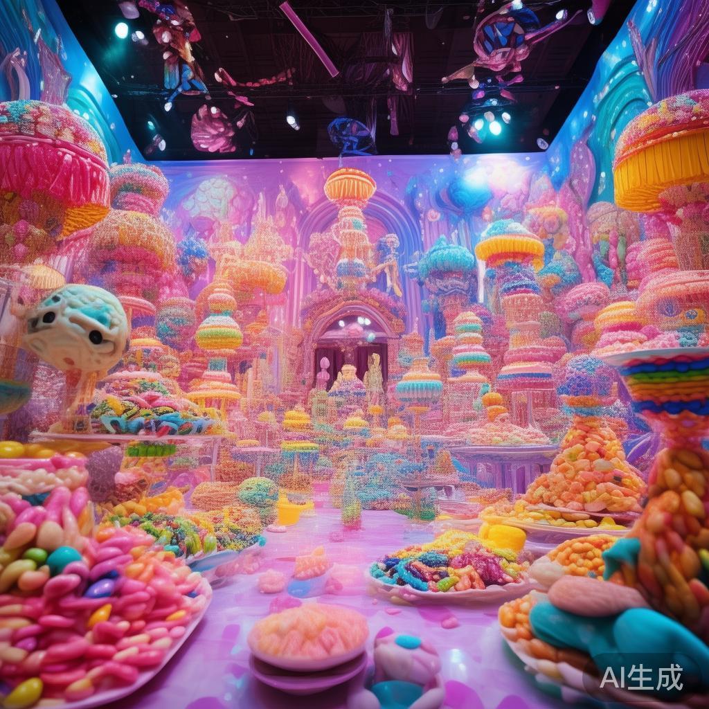 多米糖果派对以其“丰富多彩、趣味无限”的主题，成功